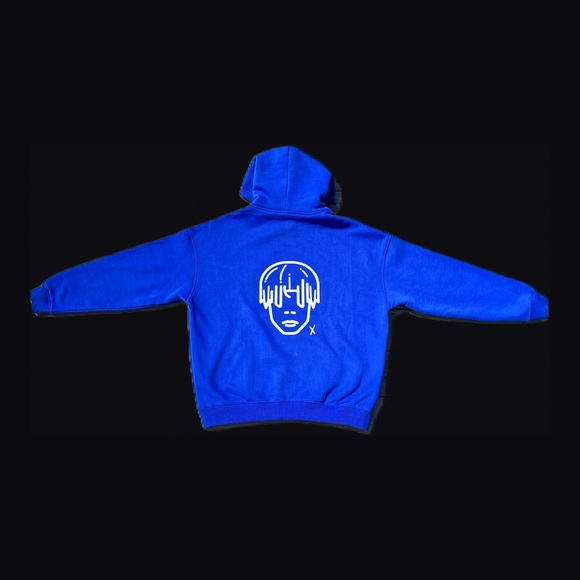 Blue Exclusive 1:1 FaceLess Hoodie - Picture 2 of 5